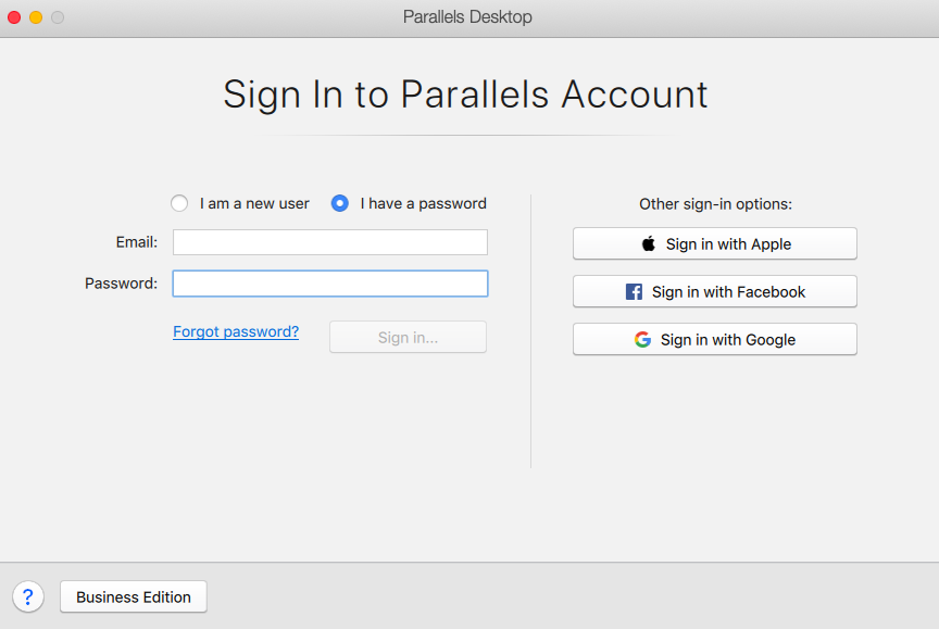Installation assistant parallels for free trials online